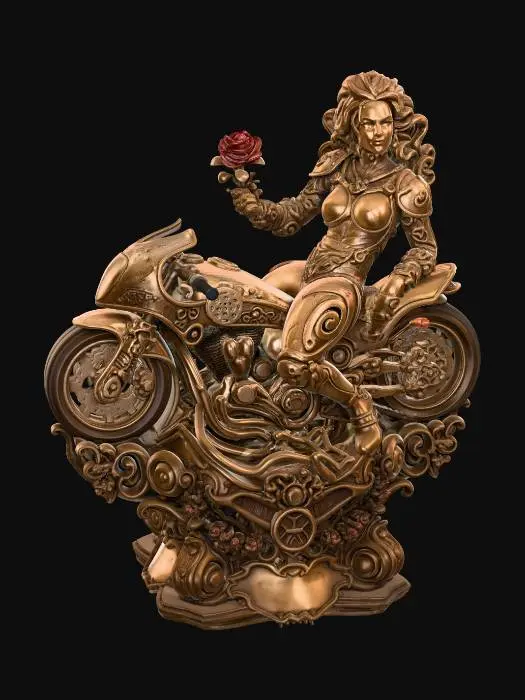 3D model for Cybernetic Muse