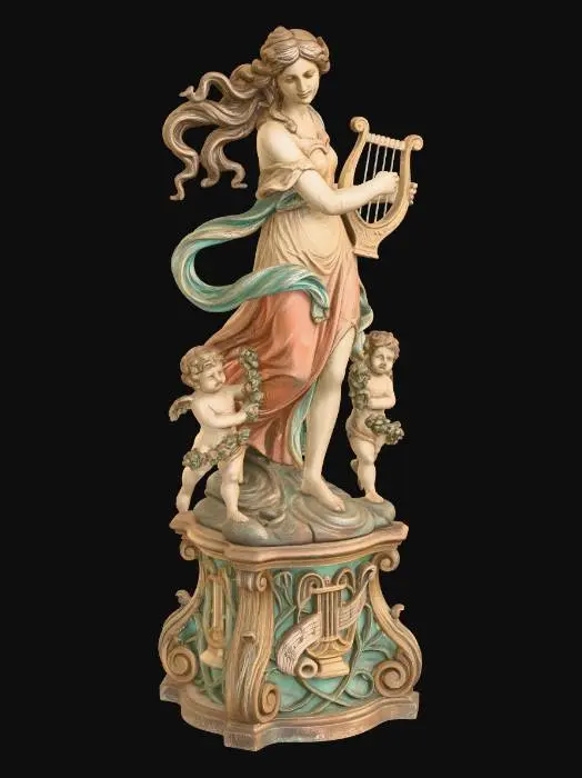 3D model for Muse of the Lyre