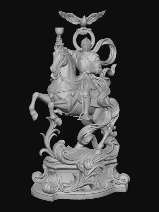 3D model for Dove of Valor