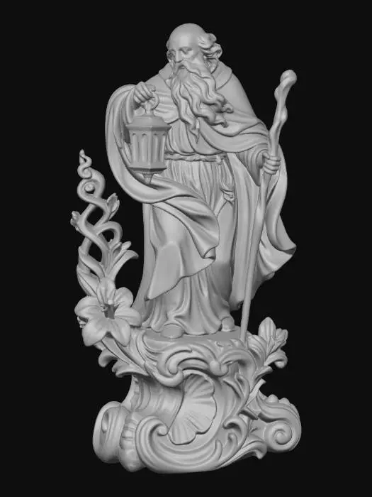 3D model for Lantern Bearing Sage