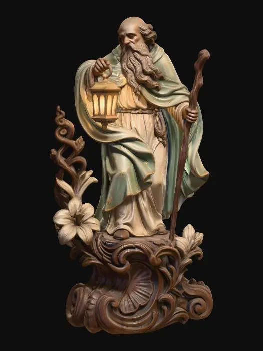 3D model for Lantern Bearing Sage