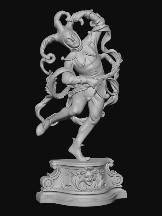 3D model for Harlequin in Motion