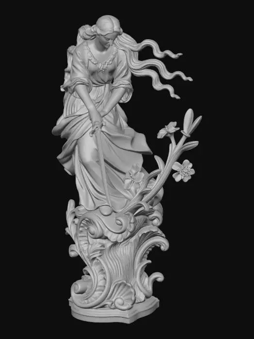 3D model for Maiden of the Lilies