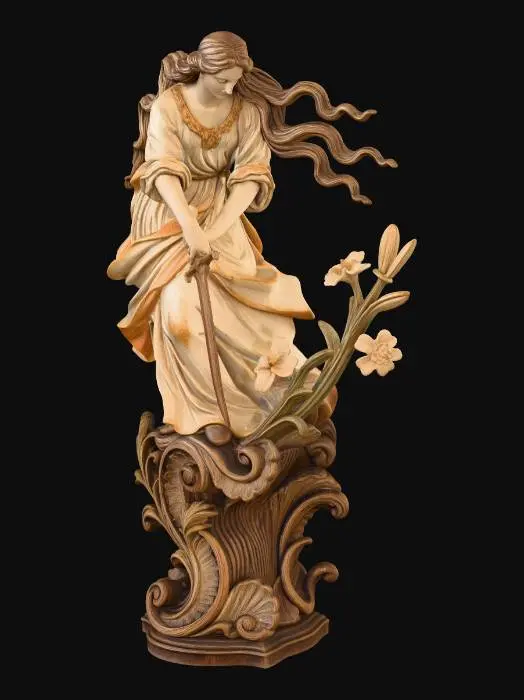 3D model for Maiden of the Lilies