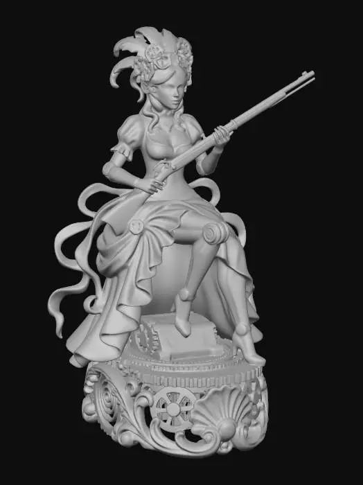 3D model for Clockwork Empress