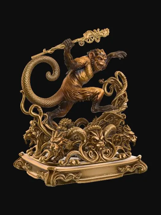 3D model for Monkey Demons Leap