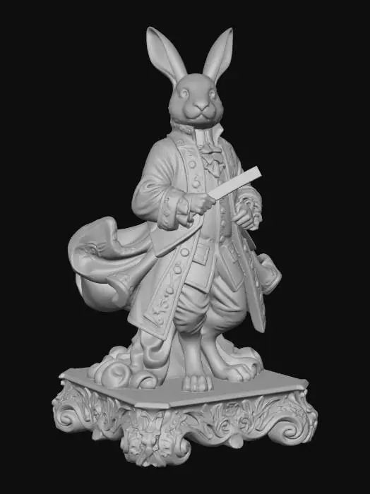 3D model for Aristocrat Rabbit