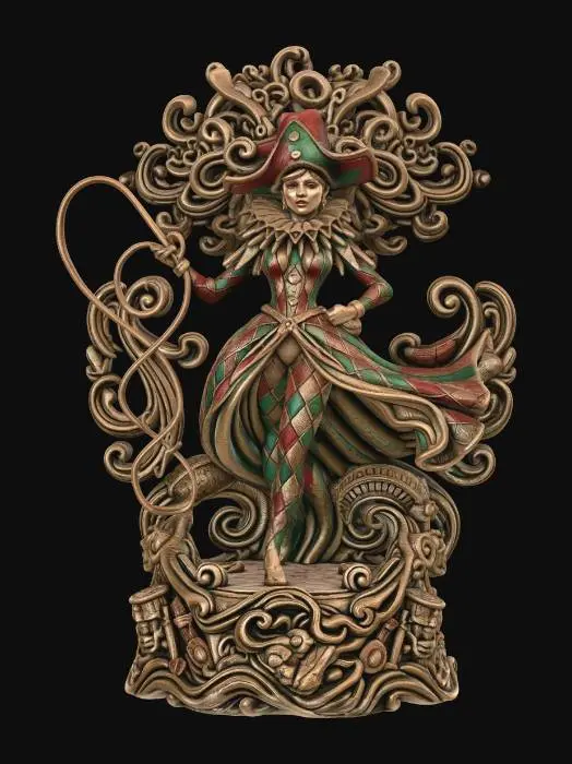 3D model for Enchanted_Harlequin