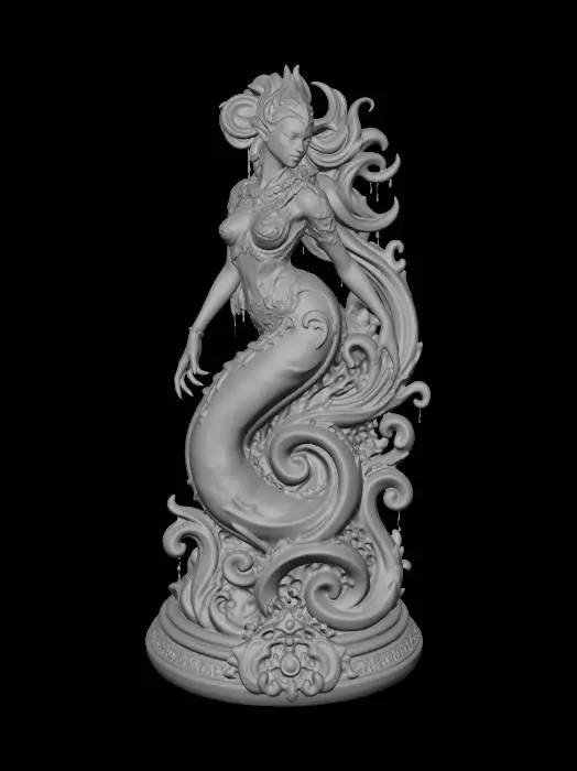 3D model for Serpentine Empress of the Tides