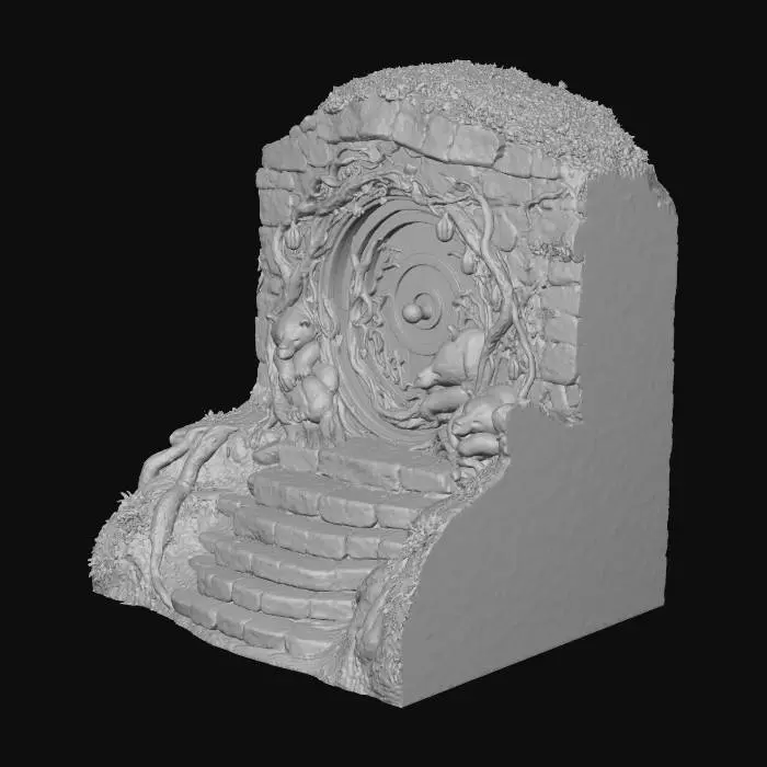 3D model for Forest Doorway Guardians
