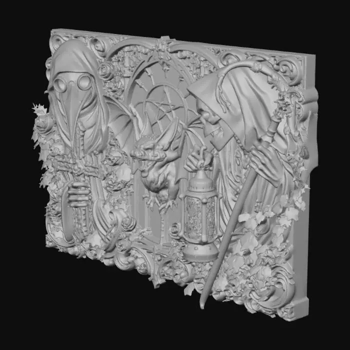 3D model for Gothic Guardians