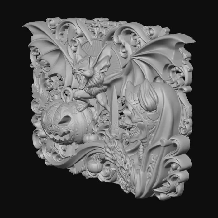3D model for Halloween Tableau