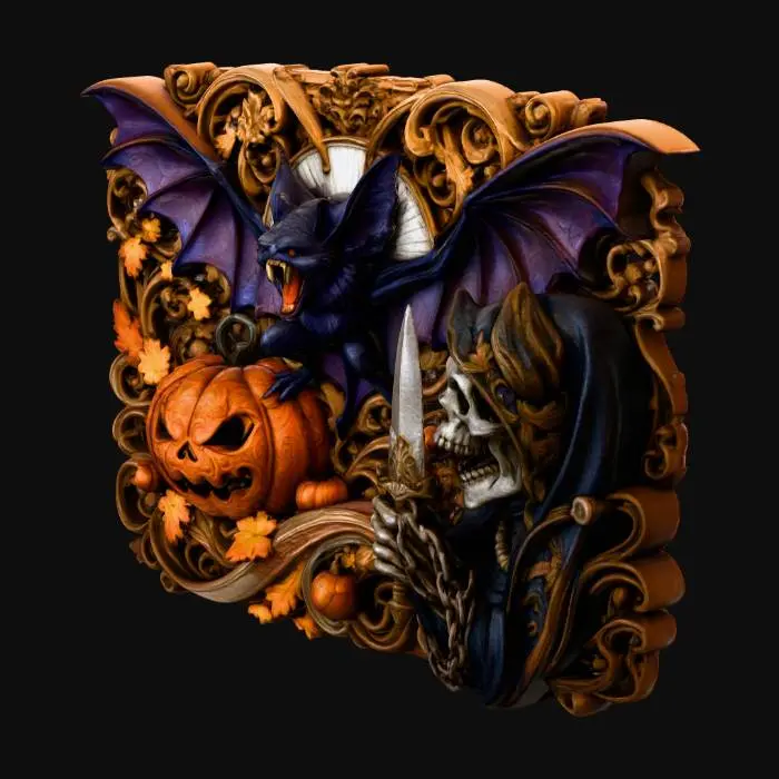 3D model for Halloween Tableau