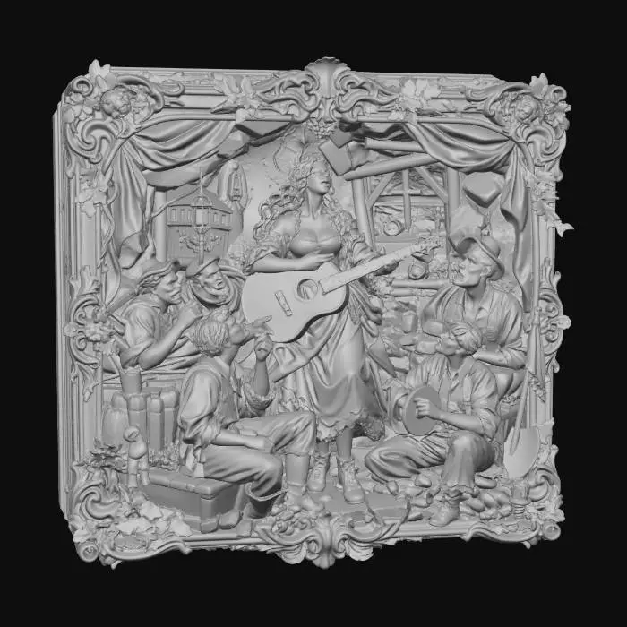 3D model for Miners Serenade