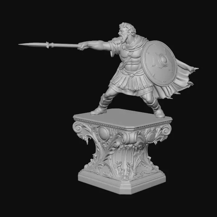 3D model for Roman Spear