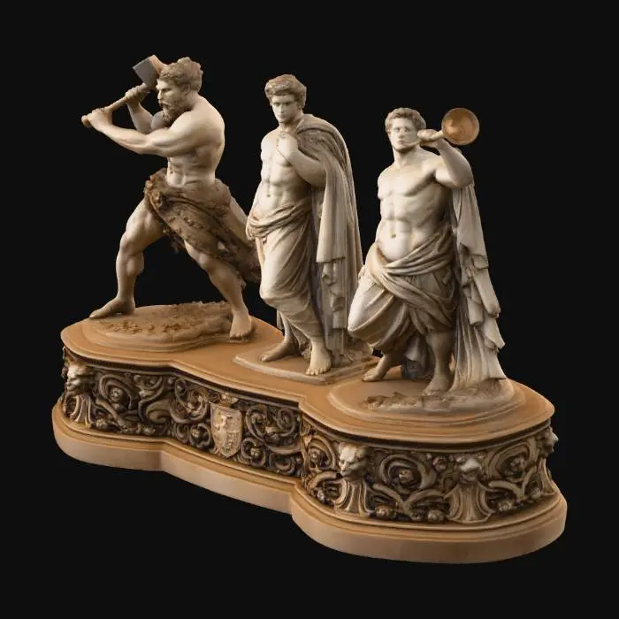3D model for Classical Statue