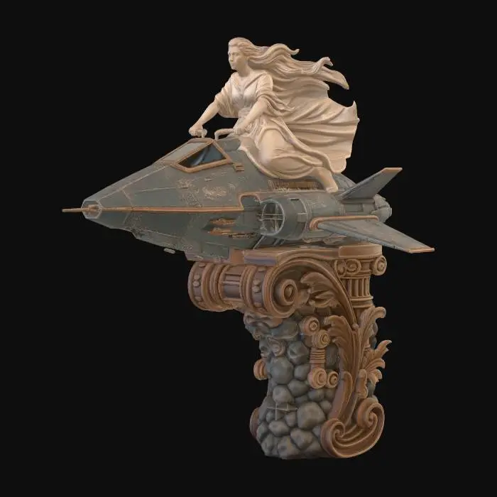 3D model for Starbound Rider