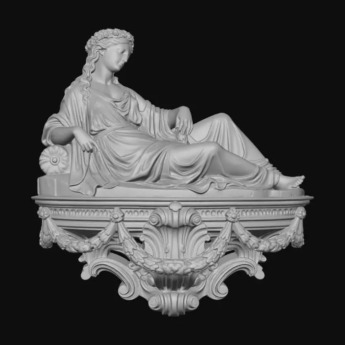 3D model for Reclining Goddess