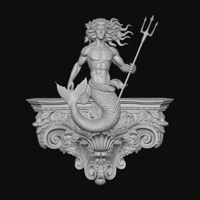 3D model for Poseidons Ascension