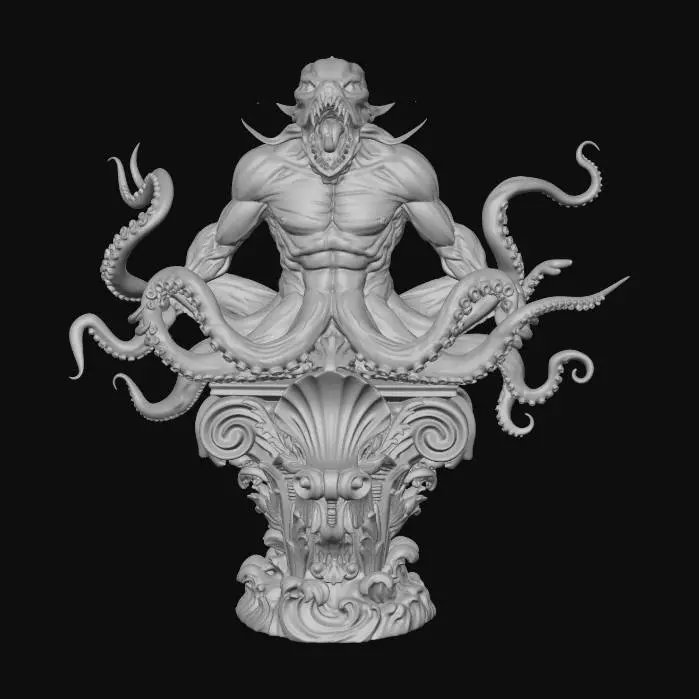 3D model for Abyssal Throne