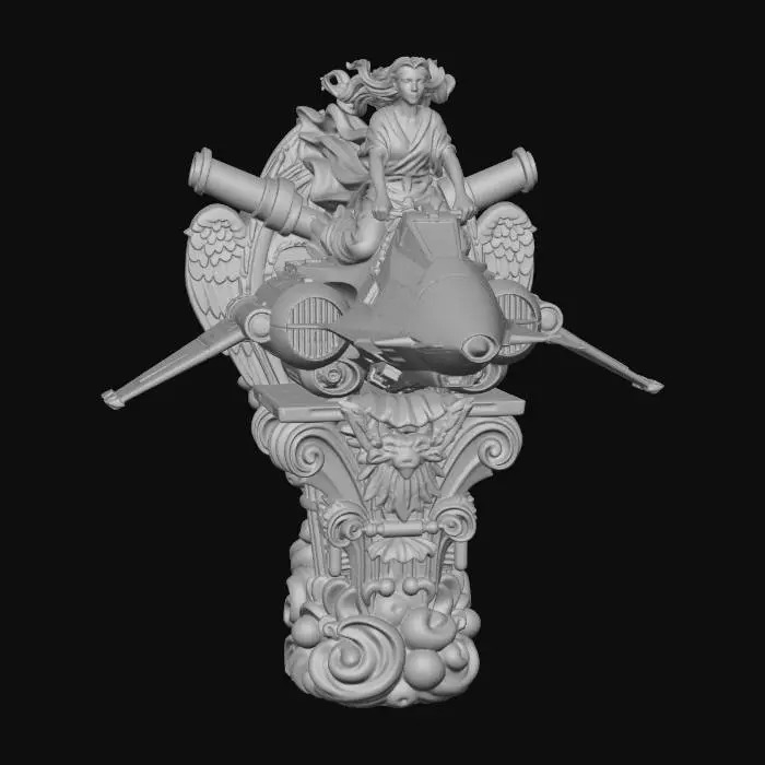 3D model for Starbound Rider 2