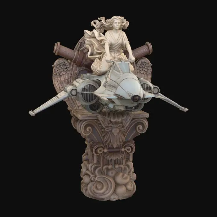 3D model for Starbound Rider 2