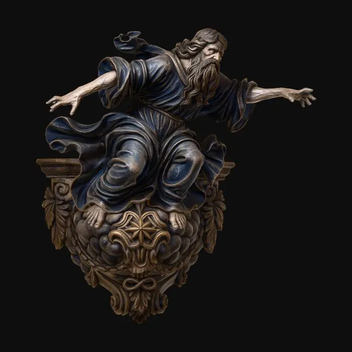 3D model for Ascending Sage