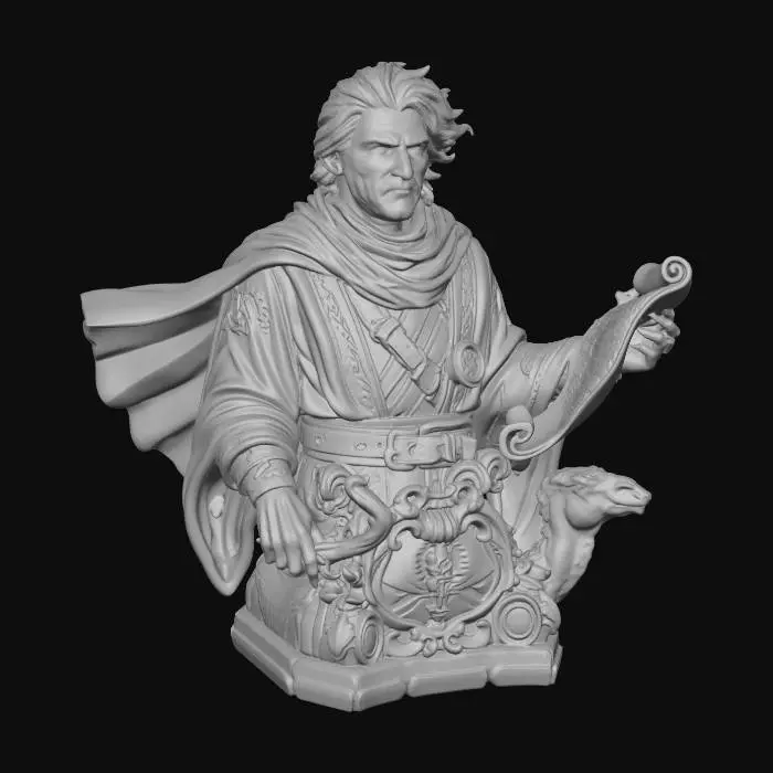 3D model for Lorekeeper of the Scroll