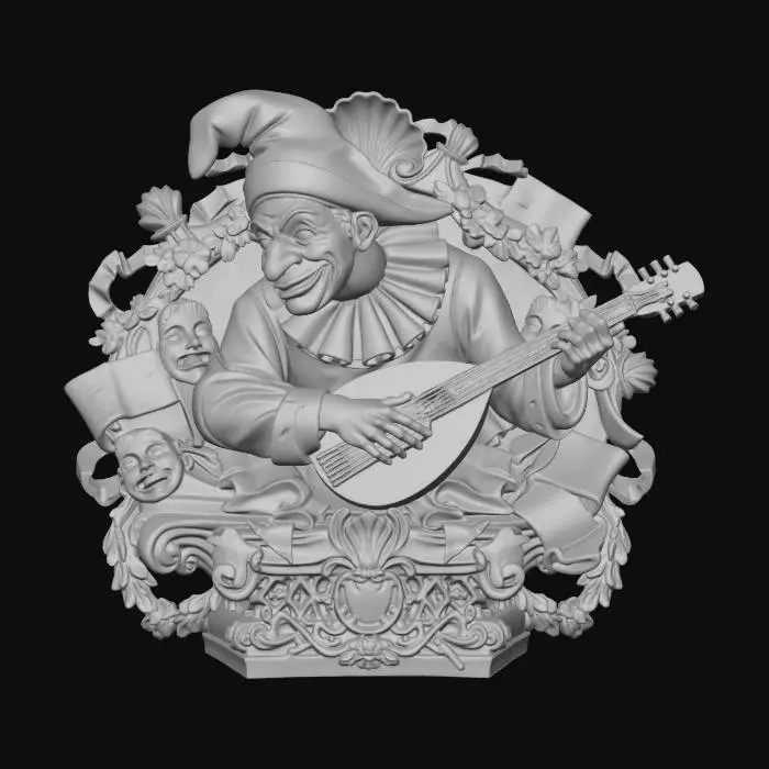 3D model for Jesters Guitar