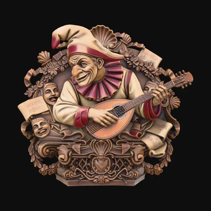 3D model for Jesters Guitar