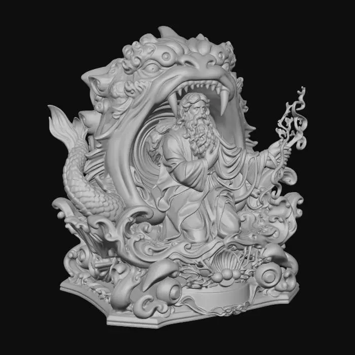 3D model for Prophet in Seas Grip