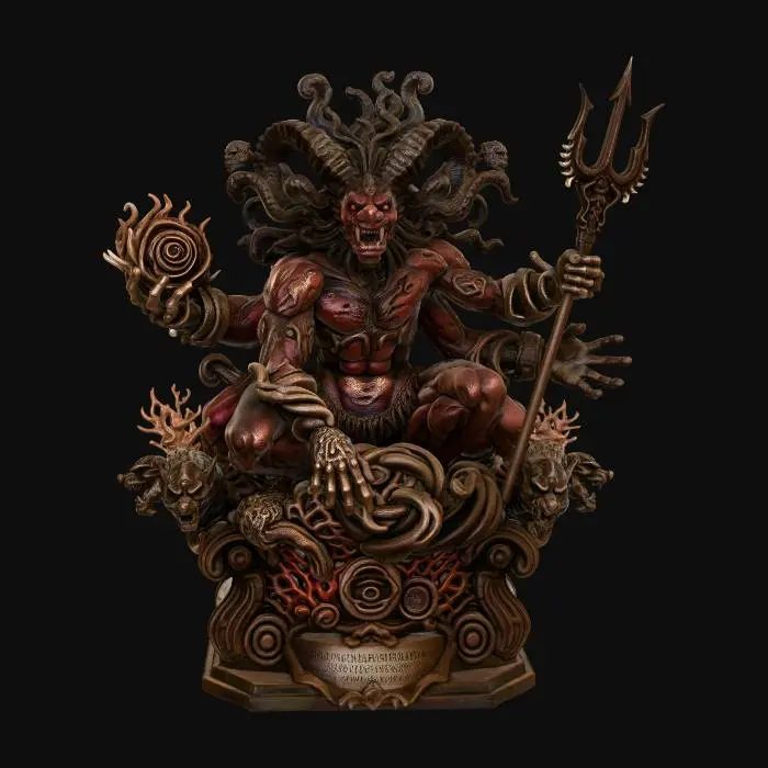 3D model for Demonic Infernal Muse