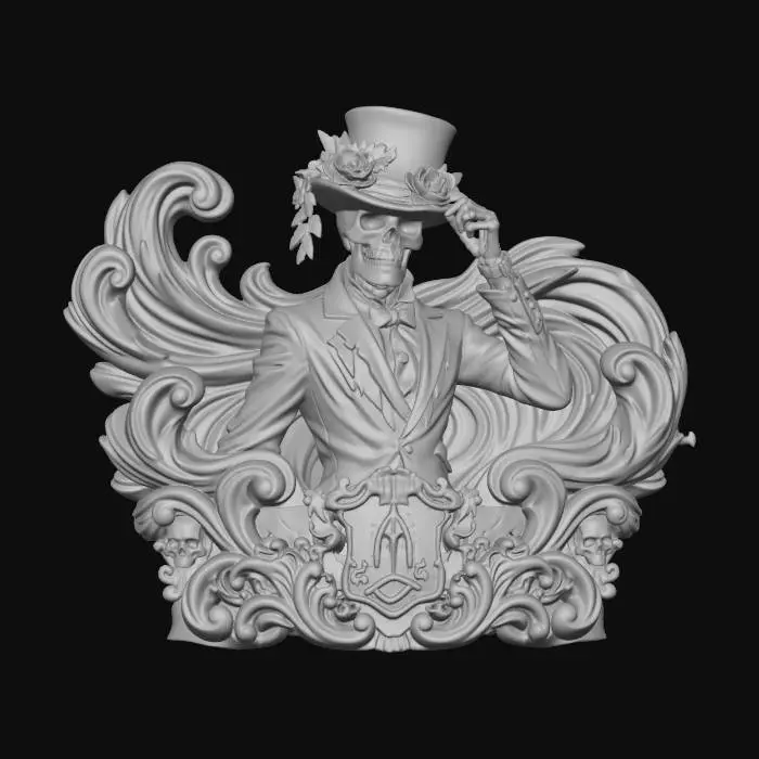 3D model for Grim Elegance Bust