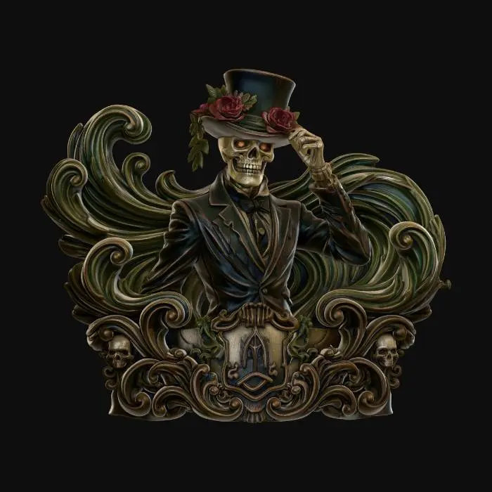 3D model for Grim Elegance Bust