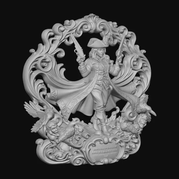 3D model for Rebelious Harmony