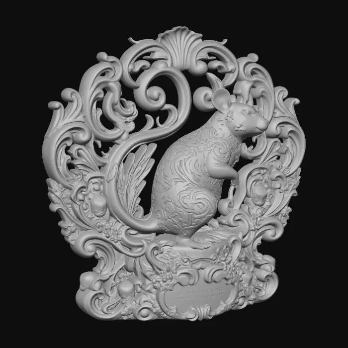 3D model for Rococo Mouse