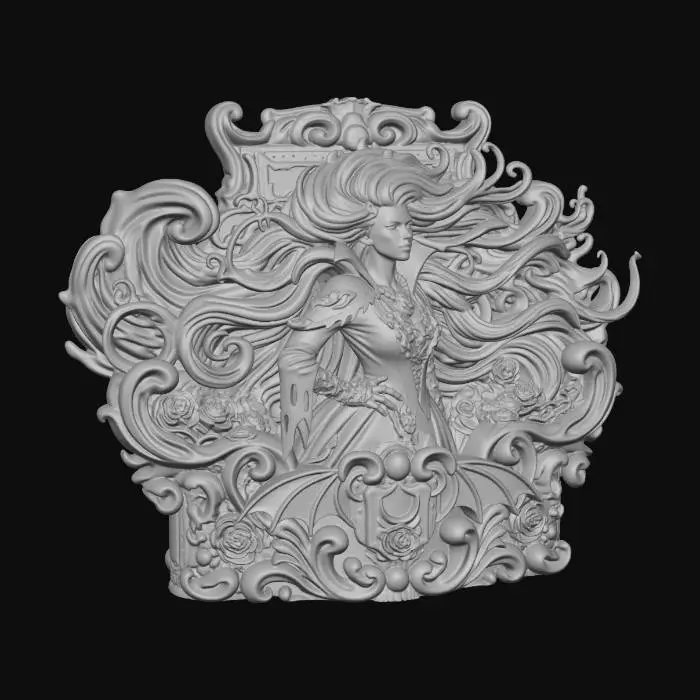 3D model for Rosewind Sovereign Bust