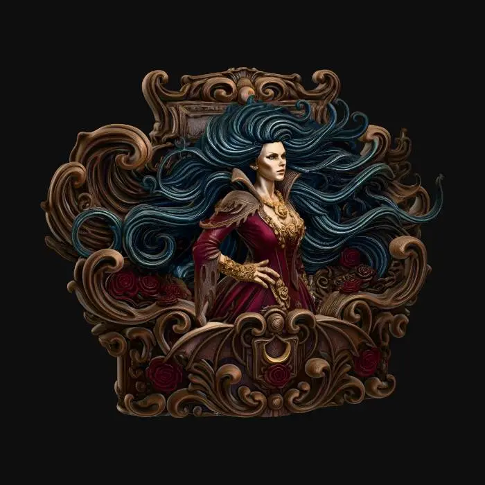 3D model for Rosewind Sovereign Bust