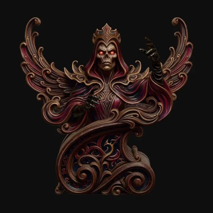 3D model for Crimson_Crowned_Warden_Bust