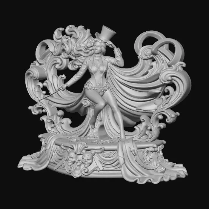 3D model for Ornate_Zatanna