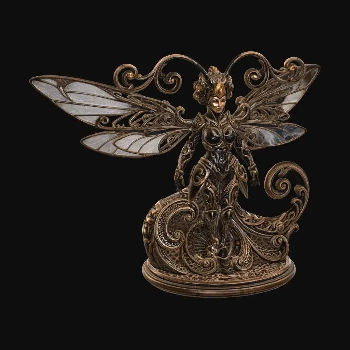 3D model for Gilded_Seraph