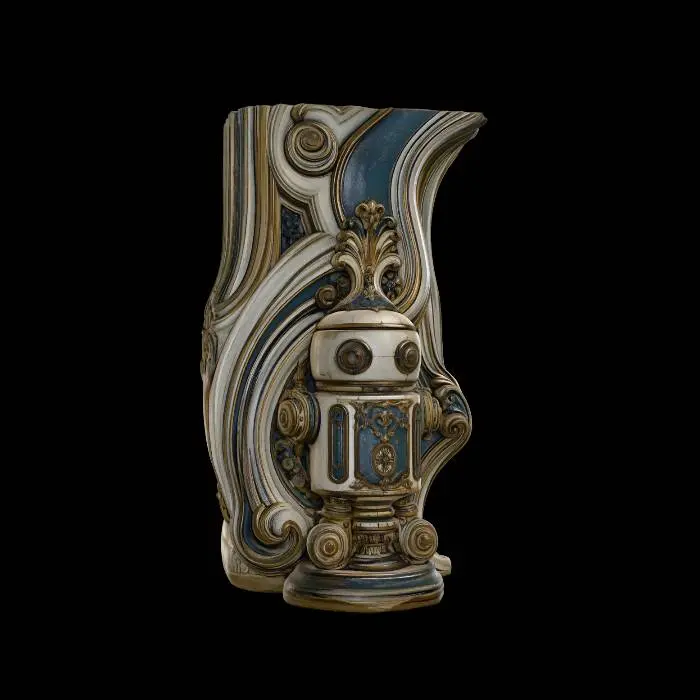 3D model for Baroque Brass Automaton