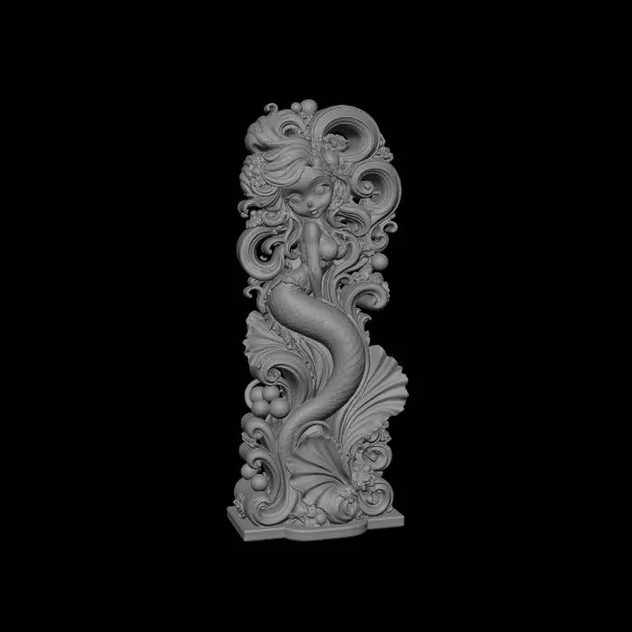 3D model for Ethereal Sea Siren