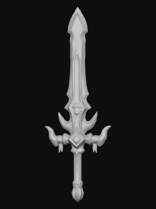 3D model for King Lich Sword