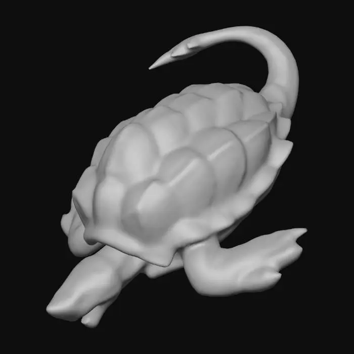 3D model for Armored Reptile Adventure