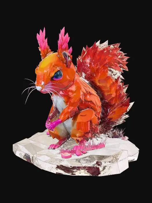 3D model for Prismatic Squirrel
