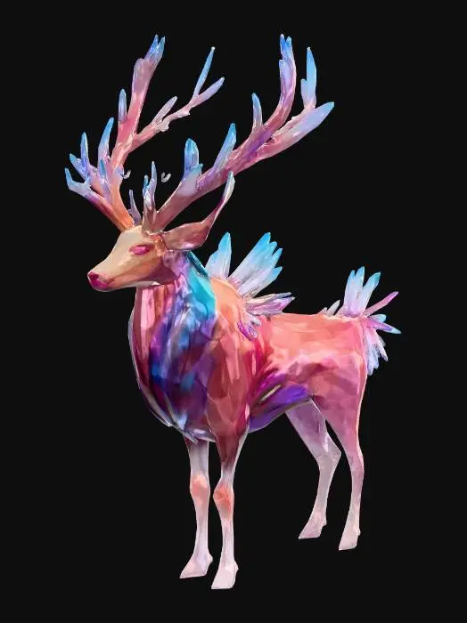 3D model for Prismatic Stag