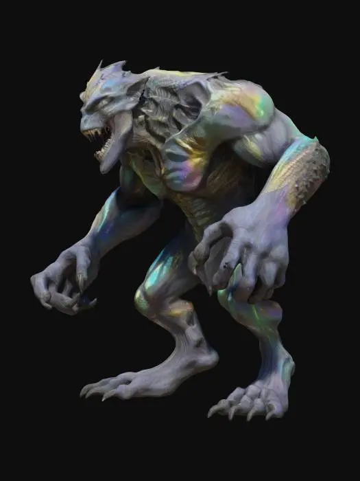 3D model for Iridiscian Fiend