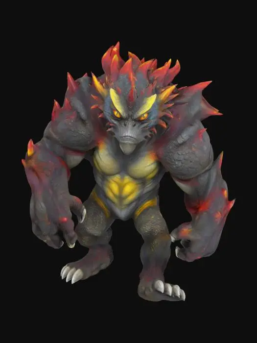 3D model for Glimmerclaw Beast