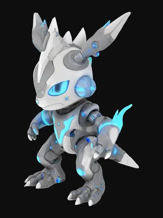 3D model for Cyber Dragonling